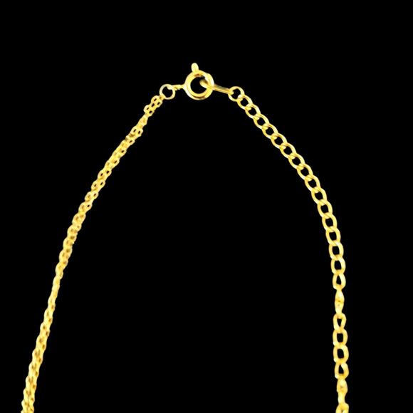 Gold Plated VTG Sunstone Imports Inc. CZ "Wifey" Heart Pendant SU CZ CN - Picture 5 of 5